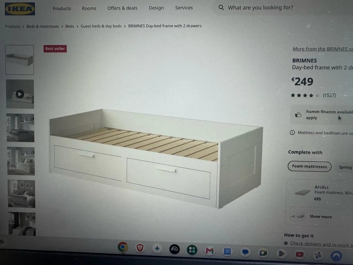 Bed for sale. - Image 1