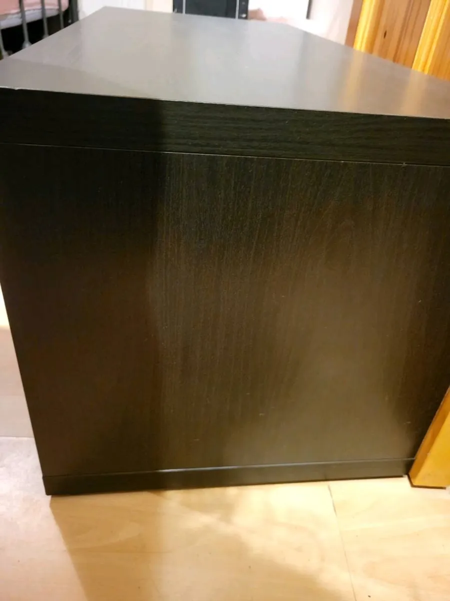 Black TV Stand and matching coffee table - Image 4