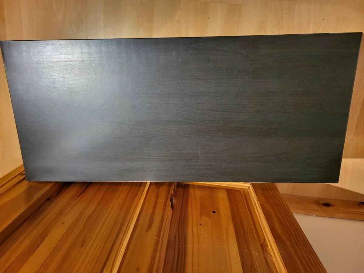 Black TV Stand and matching coffee table - Image 3