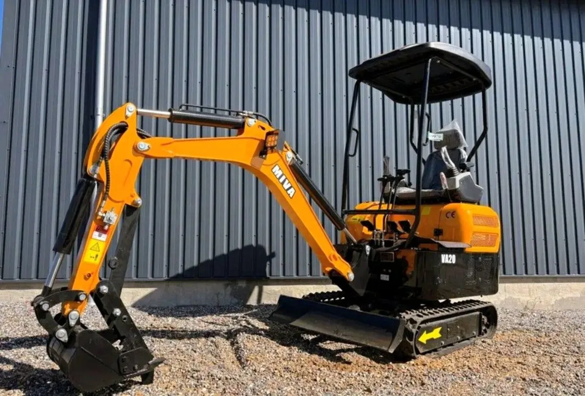 MIVA VA20 2 TON DIESEL MINI DIGGER - Image 1