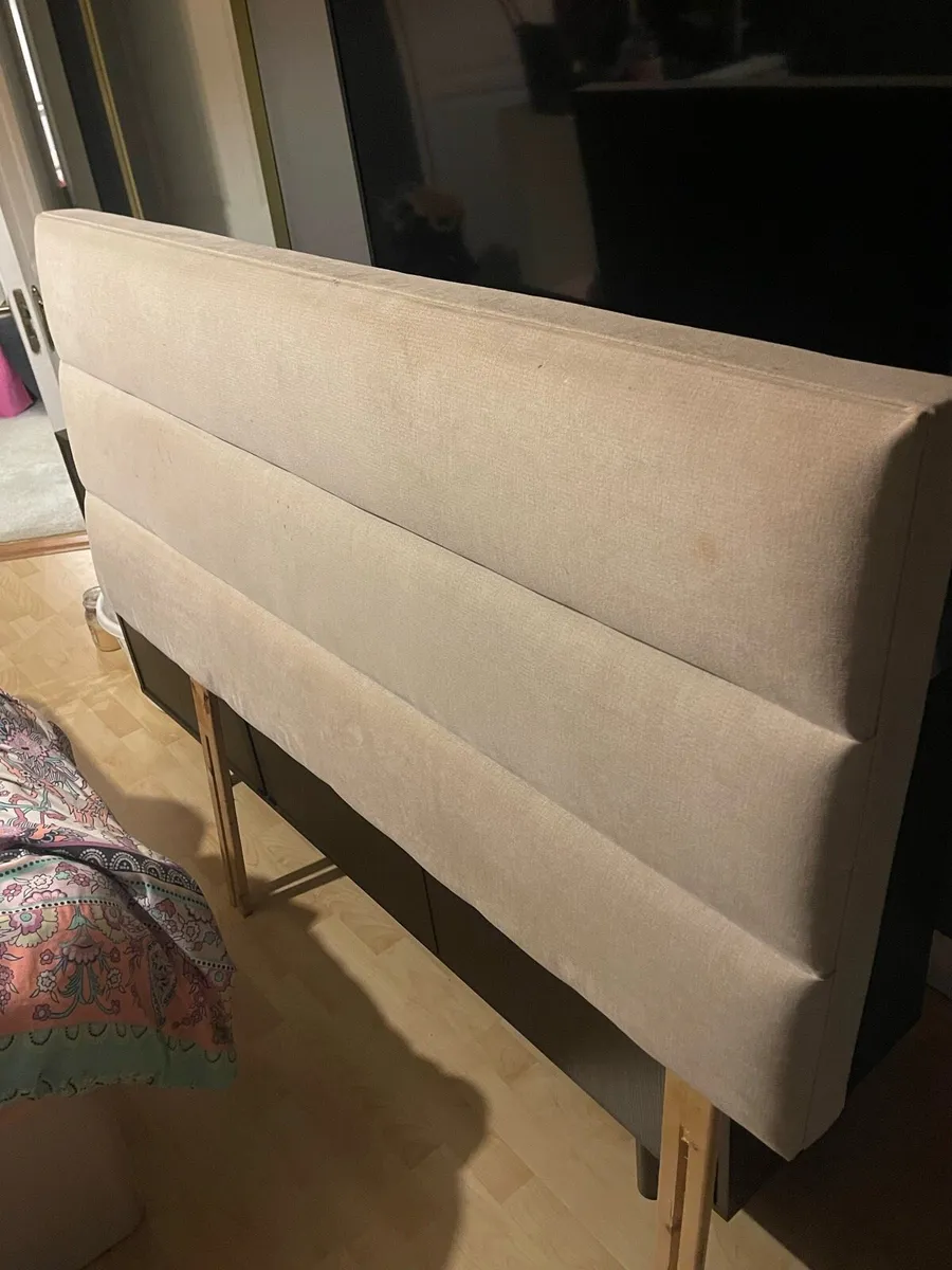 headboard and base of bed - Image 2