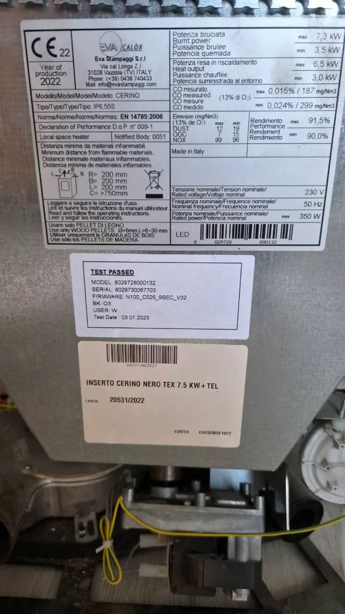 Cerino Pellet Stove - Image 3