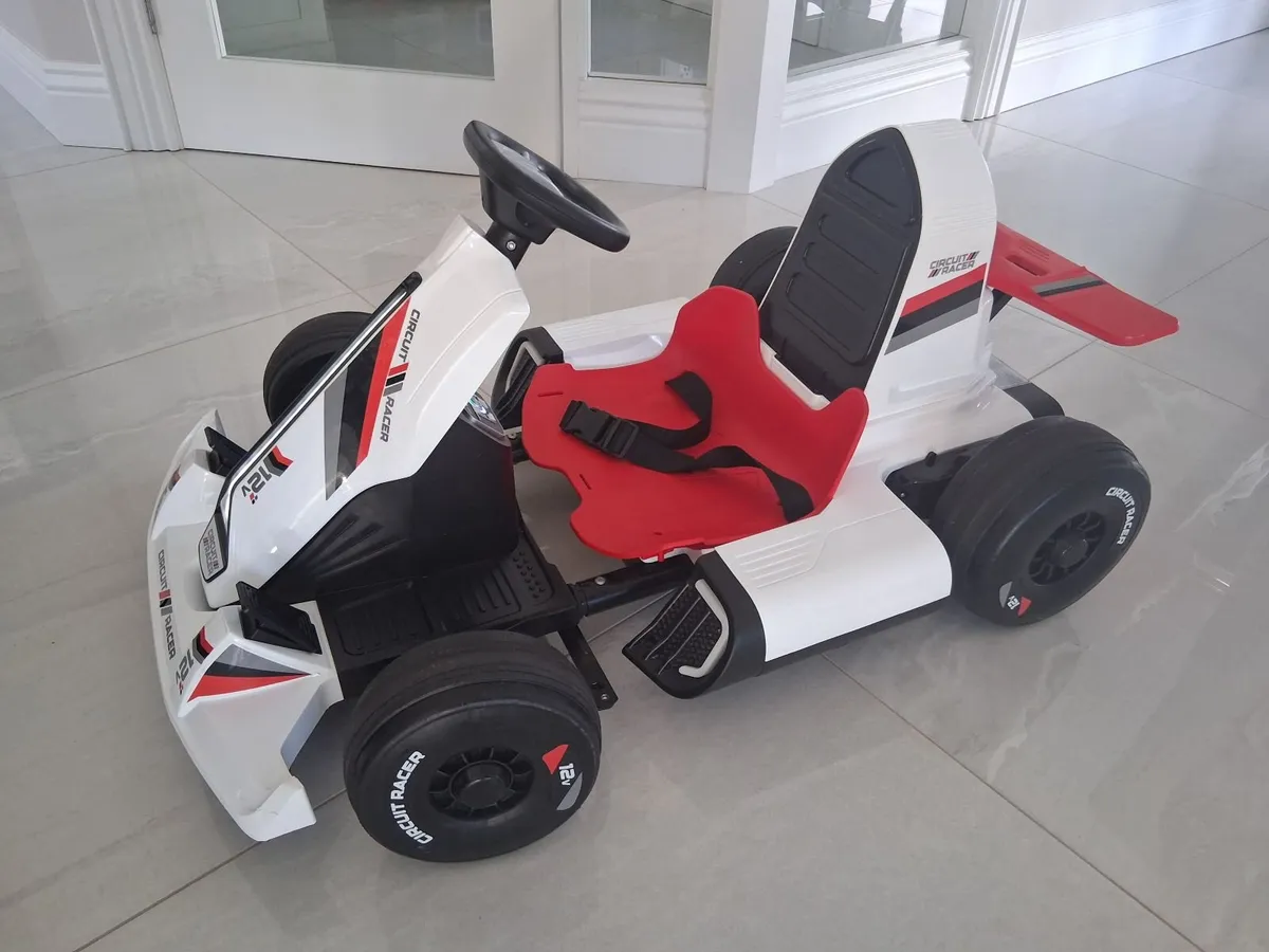 Kids Circuit Racer 12V go kart - Image 1