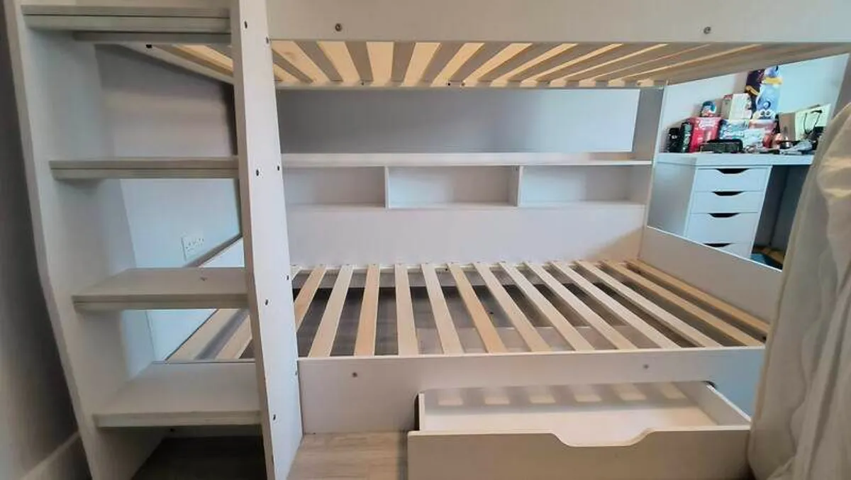 Orion Bunk Bed White - Image 2