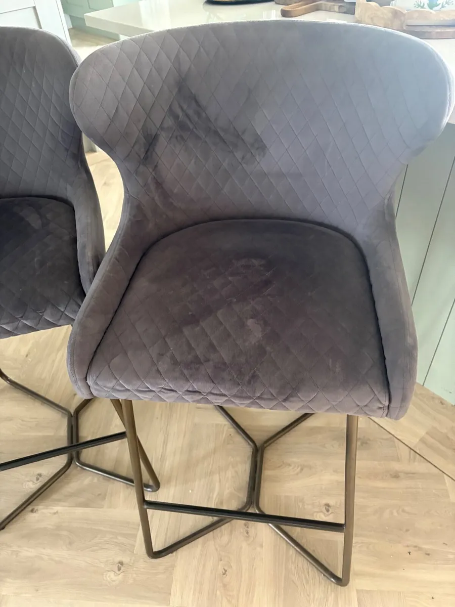 Bar stools x3 - Image 2