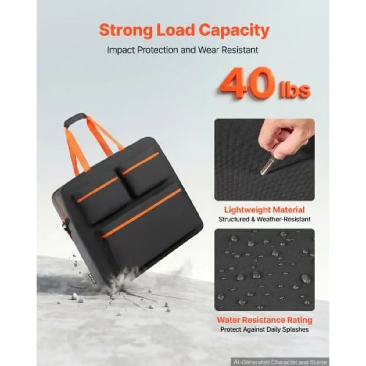 Solar Panel Storage Bag Holds up to 2 x 200W Folda - Image 2