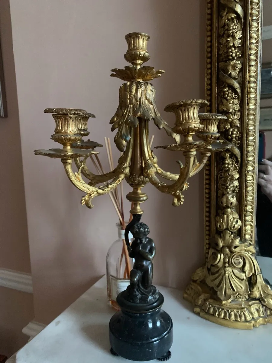 Antique Candelabra - Image 2