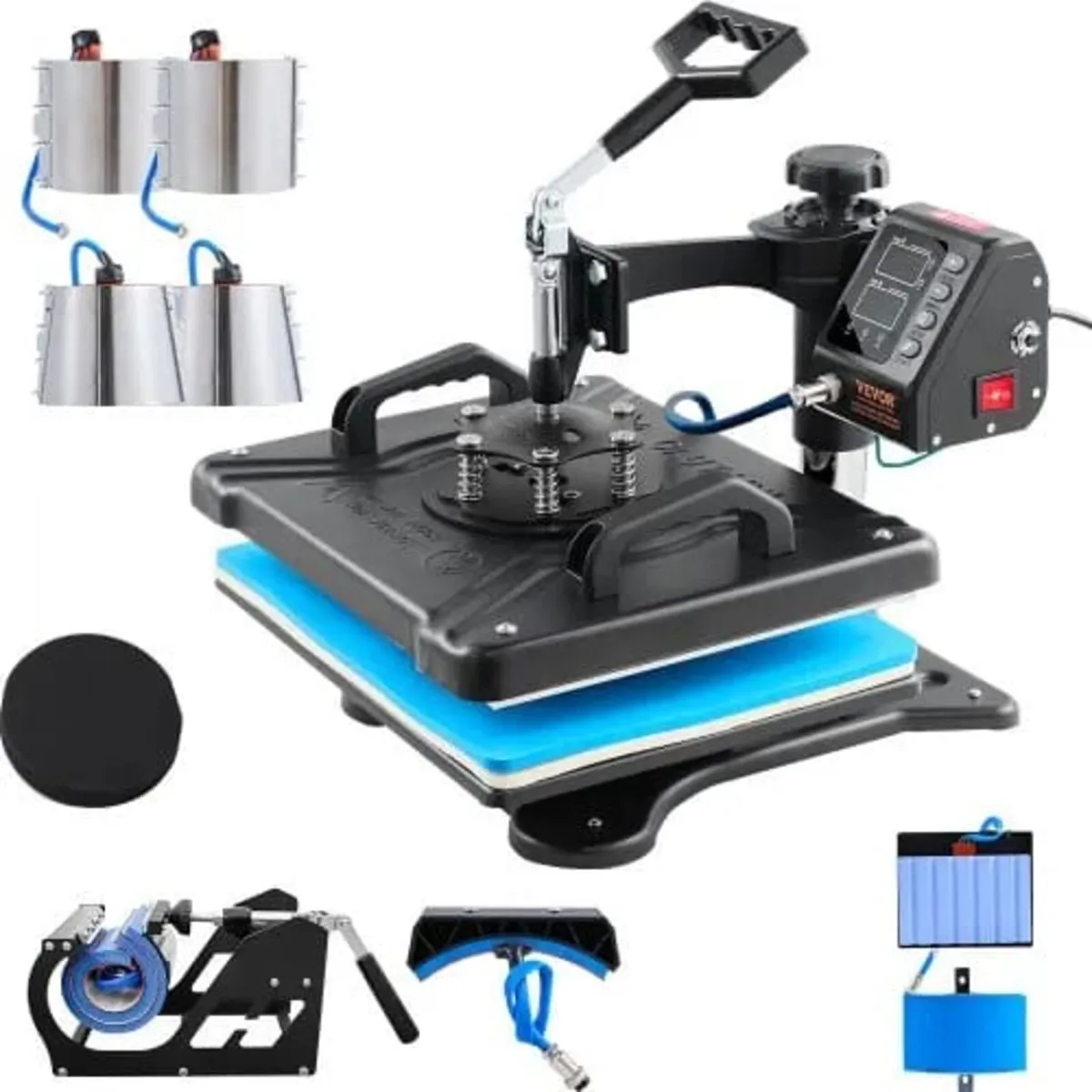 Heat Press Machine 38 x 30 cm 10-in-1 Heat Transfe - Image 1