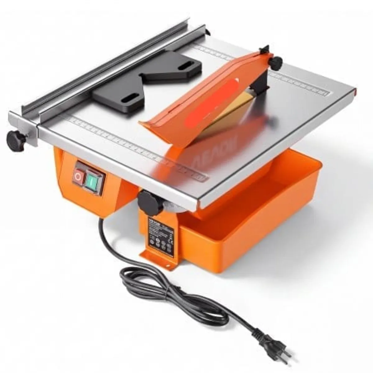 Wet Tile Saw 180 mm 65Mn Steel Blade 3000 RPM Tile - Image 1