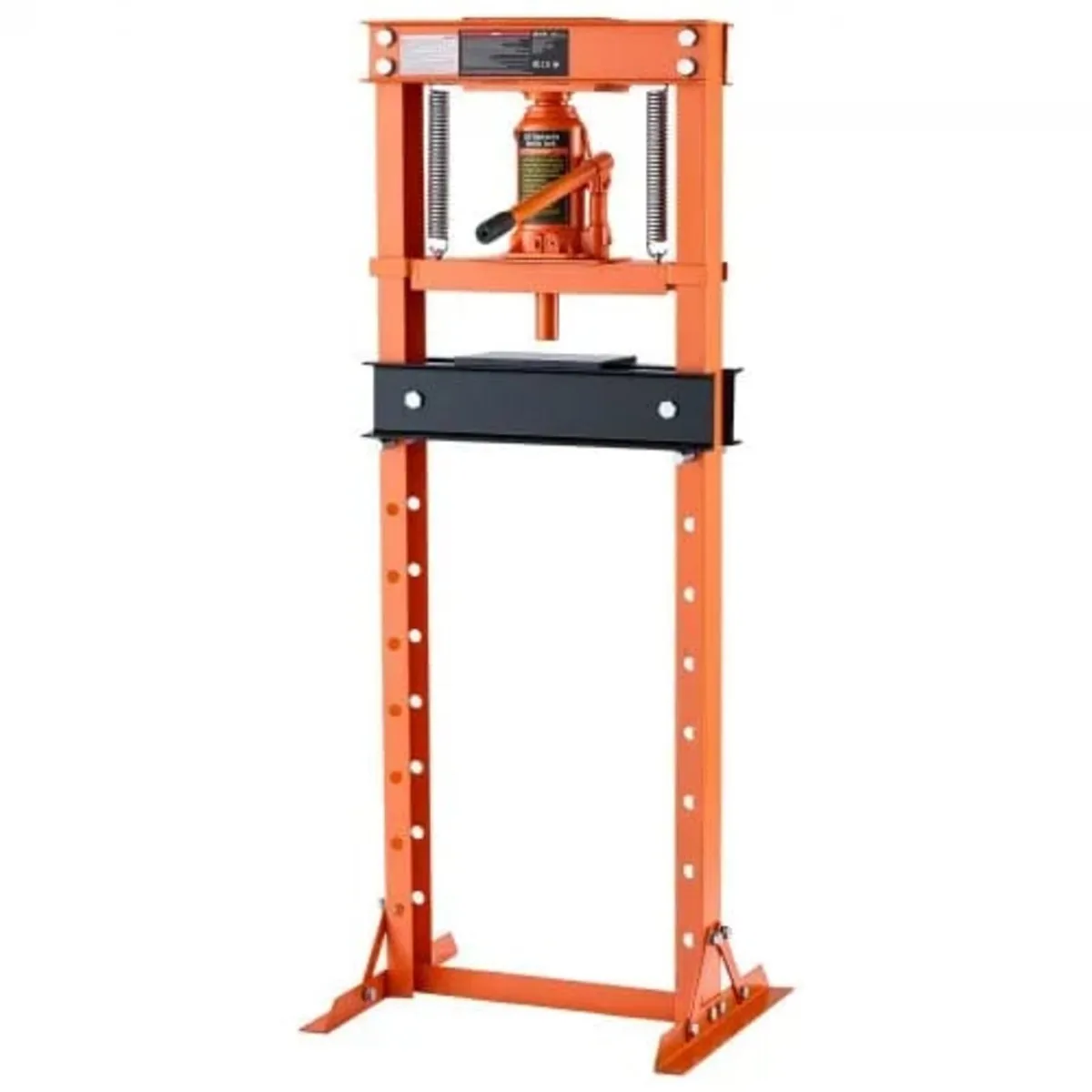 12 Ton Shop Press, H-Frame Garage Floor Bottle Jac - Image 1