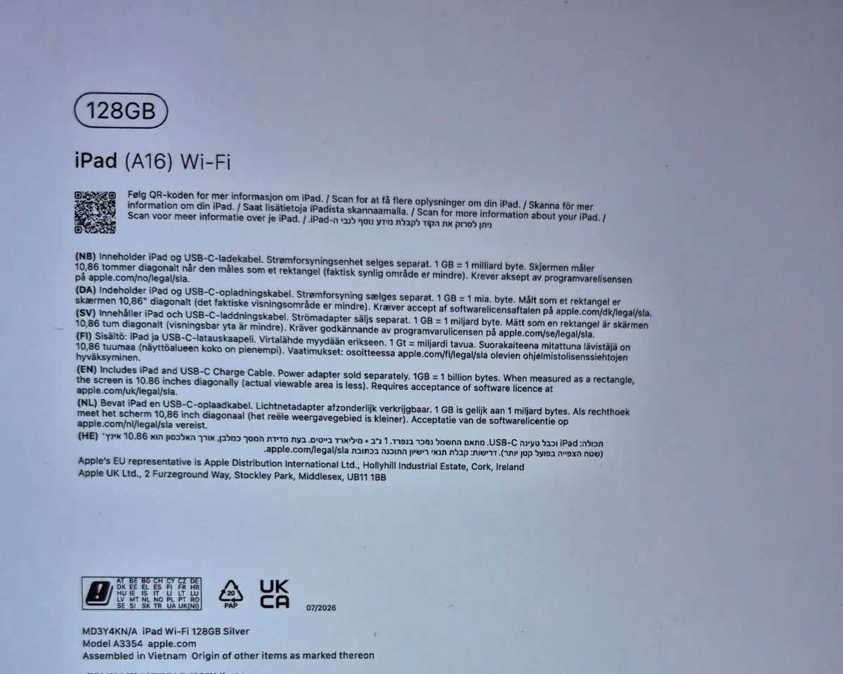 I pad 11gen 128GB - Image 2