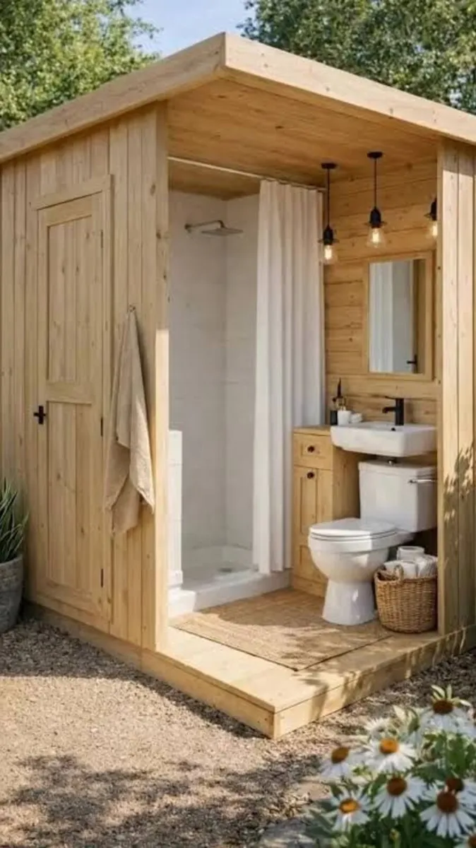 Outdoor Sanitary Combo Unit
