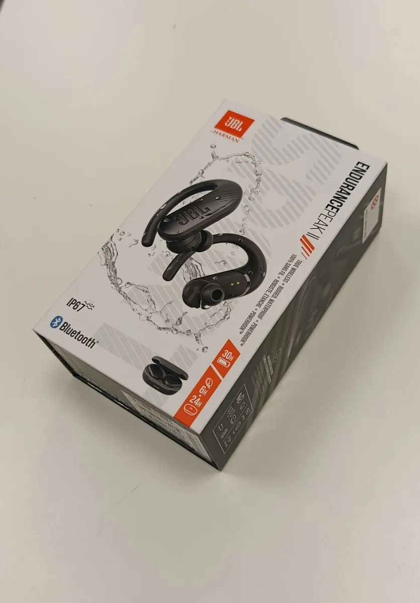 JBL Endurance Peak II True Wireless Headphones - Image 1