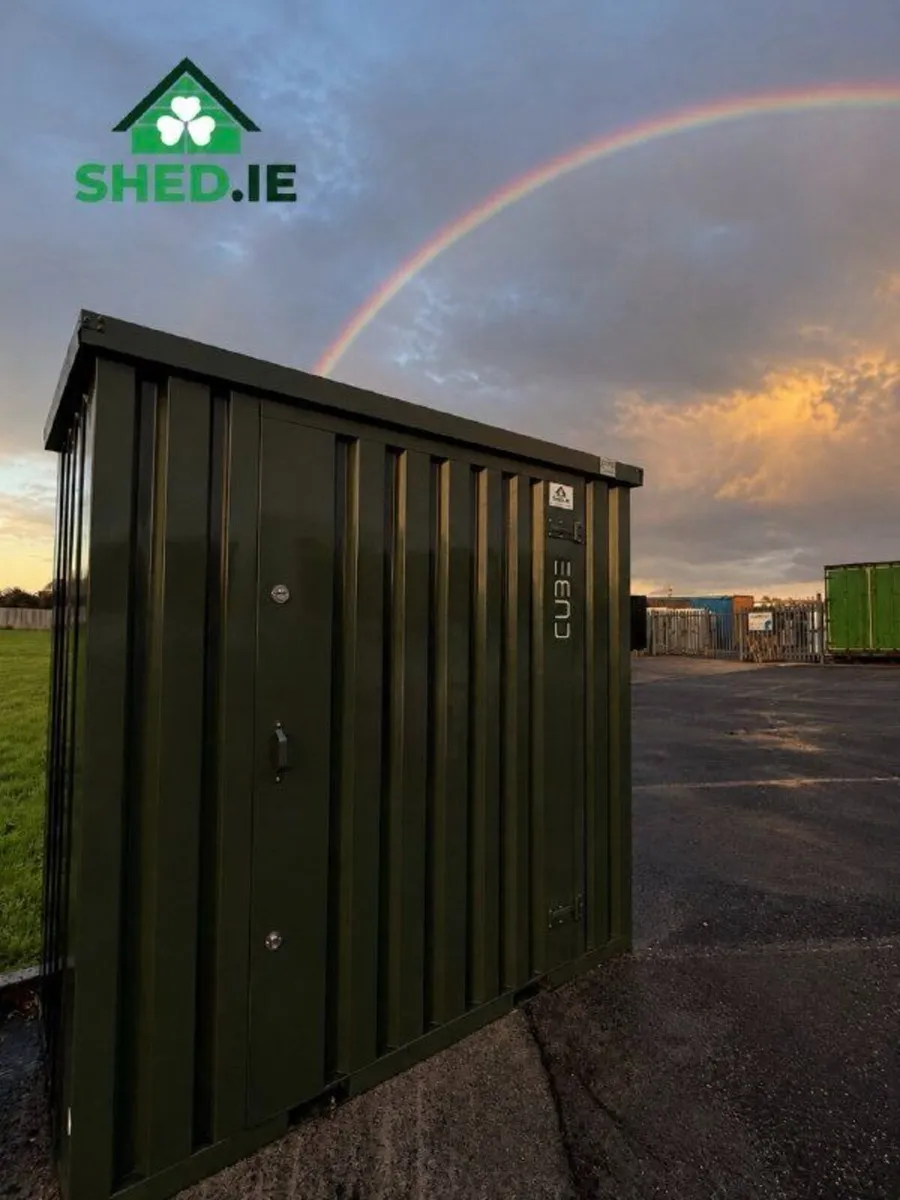 CUBE Heavy Duty Steel Shed 2m × 1.5m (6.6ft × 5ft) - Image 1