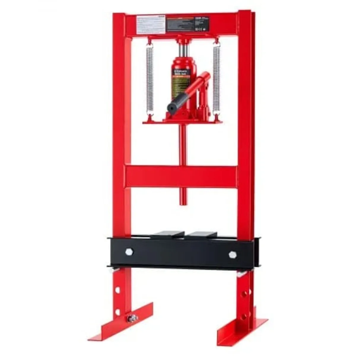 6 Ton Shop Press H-Frame Garage Benchtop Bottle Ja - Image 1