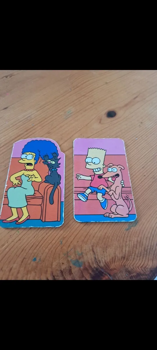 Simpsons fridge magnet.   MARG - Image 1