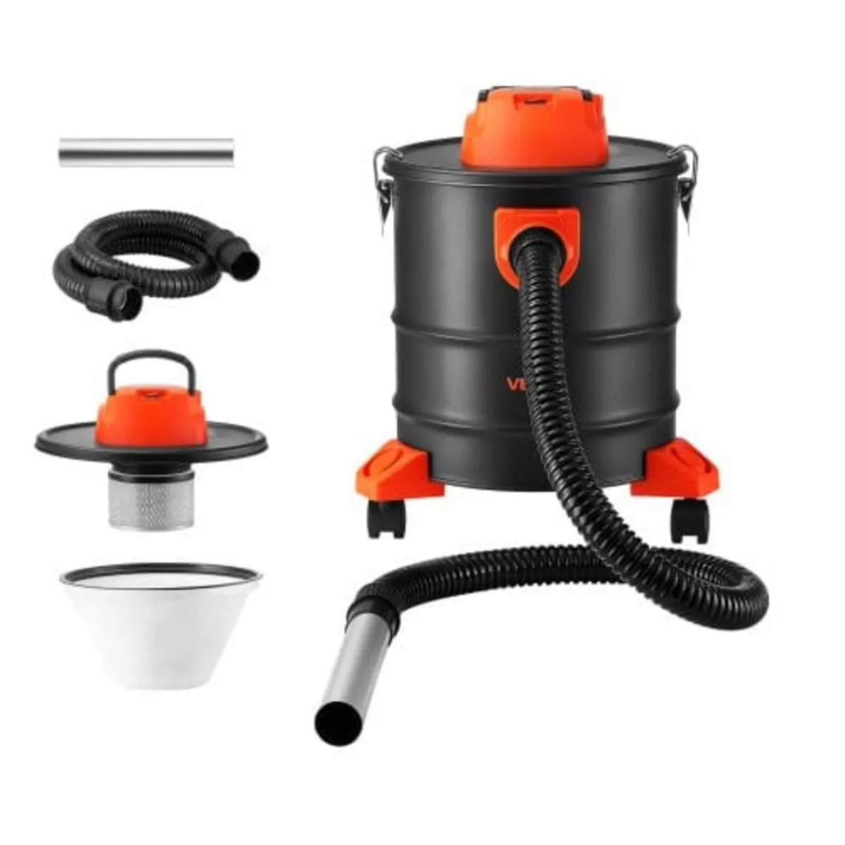 Ash Vacuum 20L, 1200W Power Fireplace Cleaner Ash - Image 1