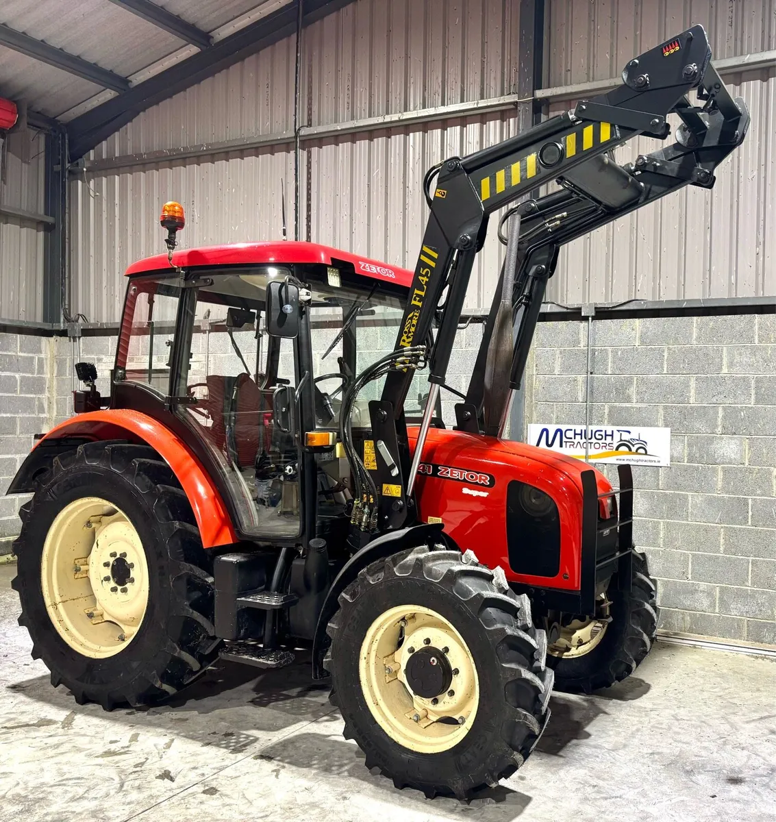 ZETOR 6341 SUPER c/w Loader **3400hrs** - Image 3