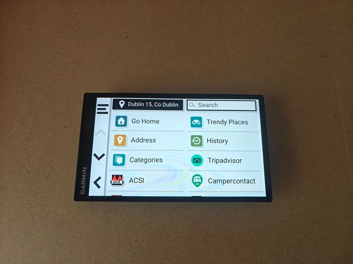 Garmin CamperVan sat nav - Eircodes - Europe 2027 - Image 4
