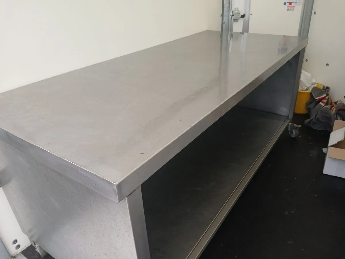 Stainless steel cabbinet table delivered - Image 4
