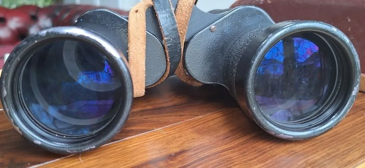 Vintage Carl Zeiss Jena Jenoptem 10x50W binoculars (1986 DDR) - Image 3
