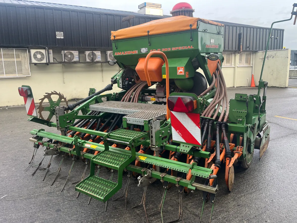 Amazone one pass Harrow and drill - Image 1