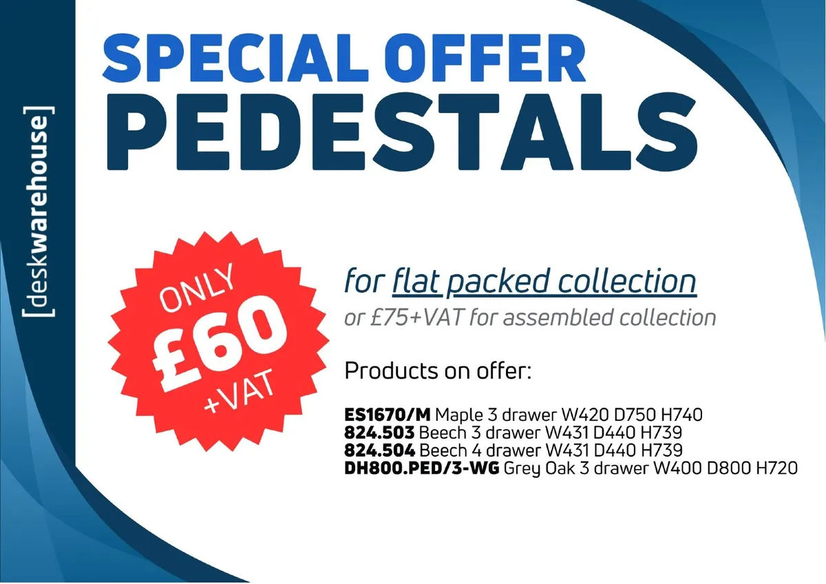 SHOWROOM OFFER - Various Pedestals - COLLECTION - Image 2