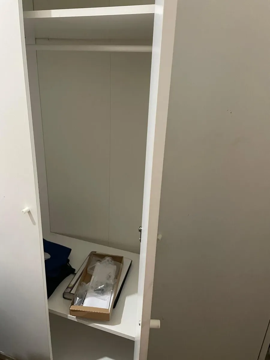 Ikea Wardrobe with 3 doors, white - Image 2