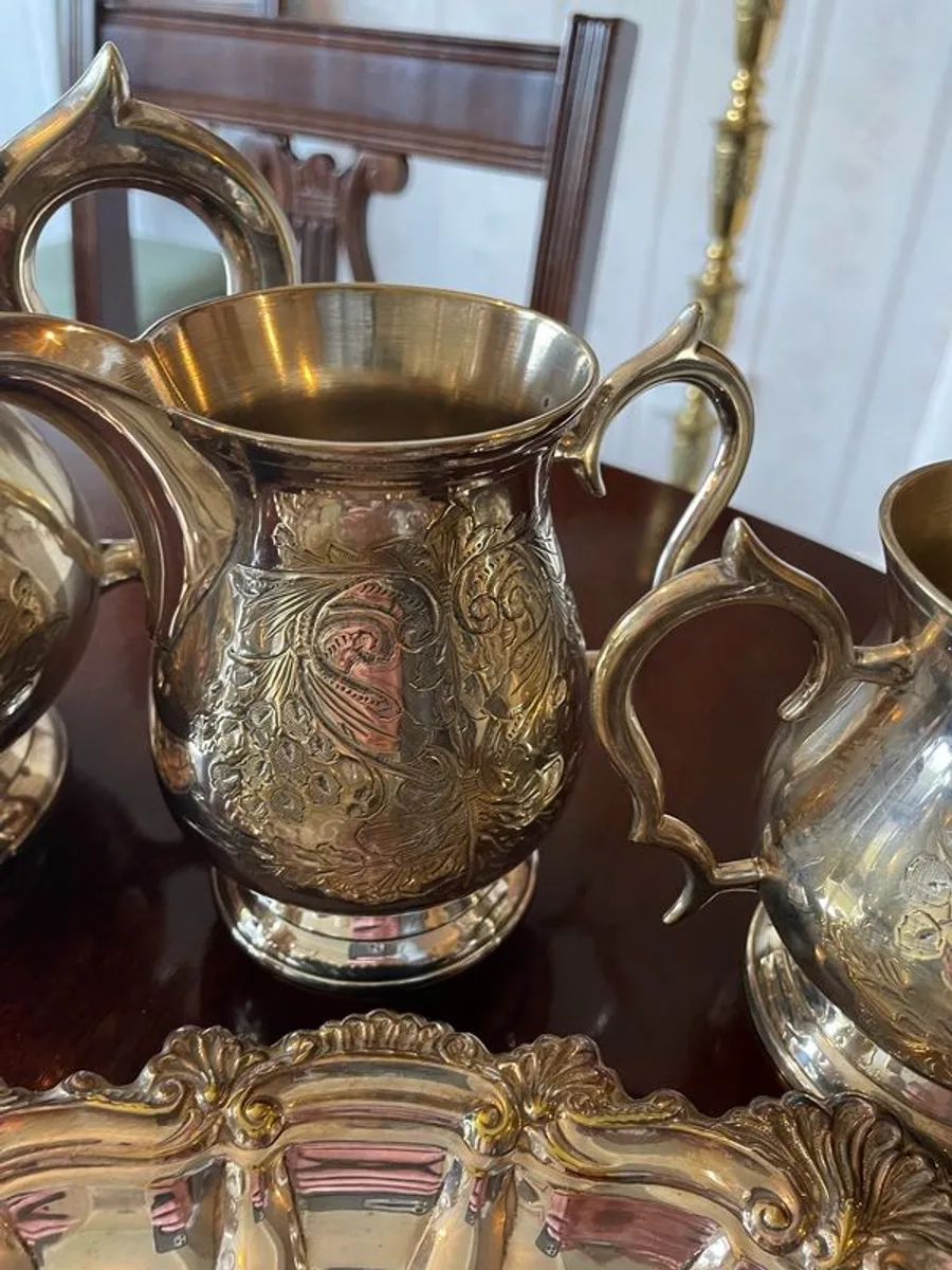 Silver plated antique - Image 3