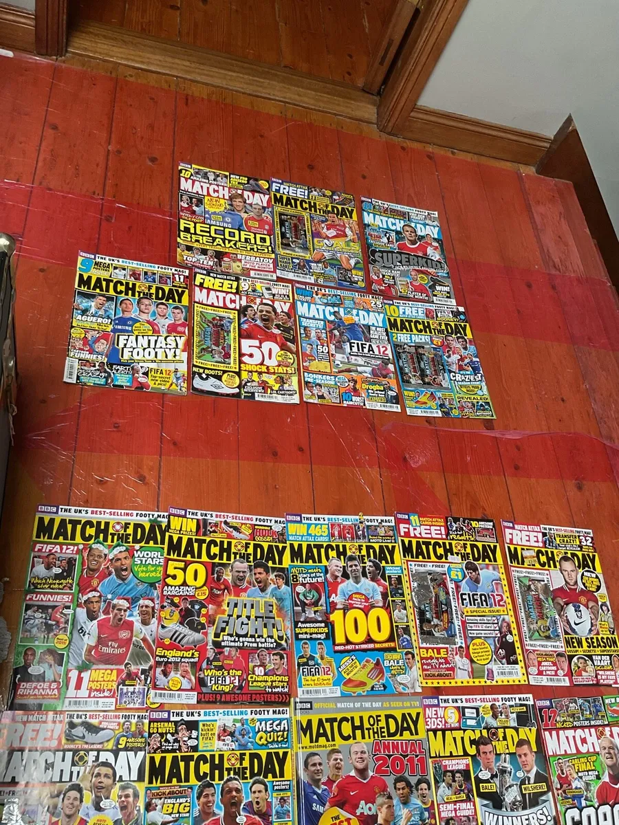 Vintage Match of the Day Magazines 2011/12 - Image 4