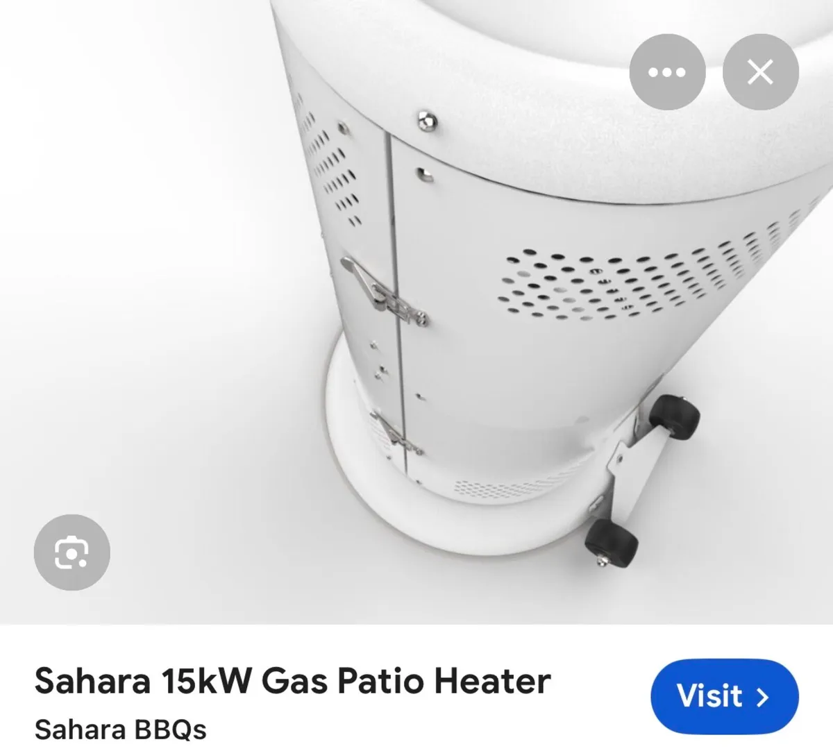 Patio heater. Sahara mushroom heater - Image 4