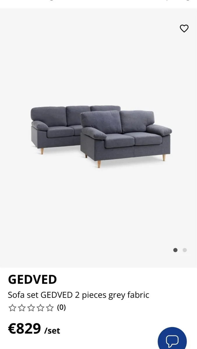 3 and 2 seater sofa