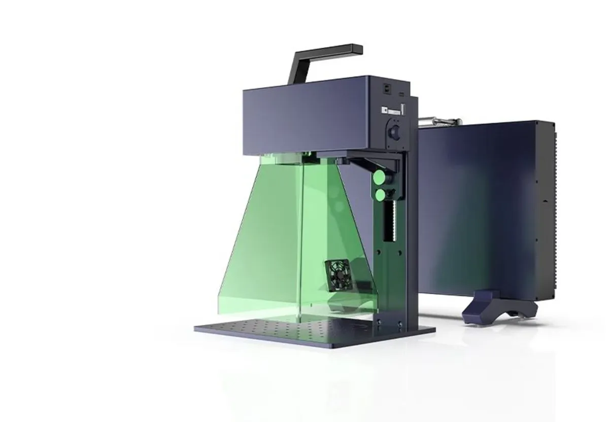 20W Fiber Laser Engraver/Cutter +LightBurn Pro - Image 1