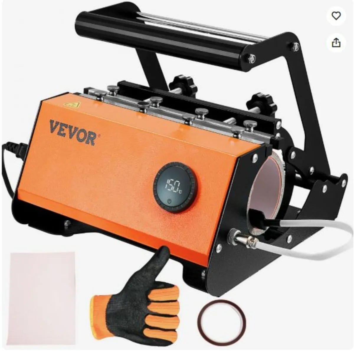 Vevor Vinyl Cutter, Heat press and Tumbler press - Image 4