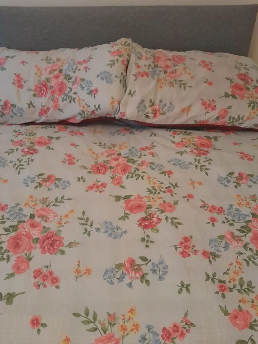 Nice Double Bed with All the betting and Cover - Image 3