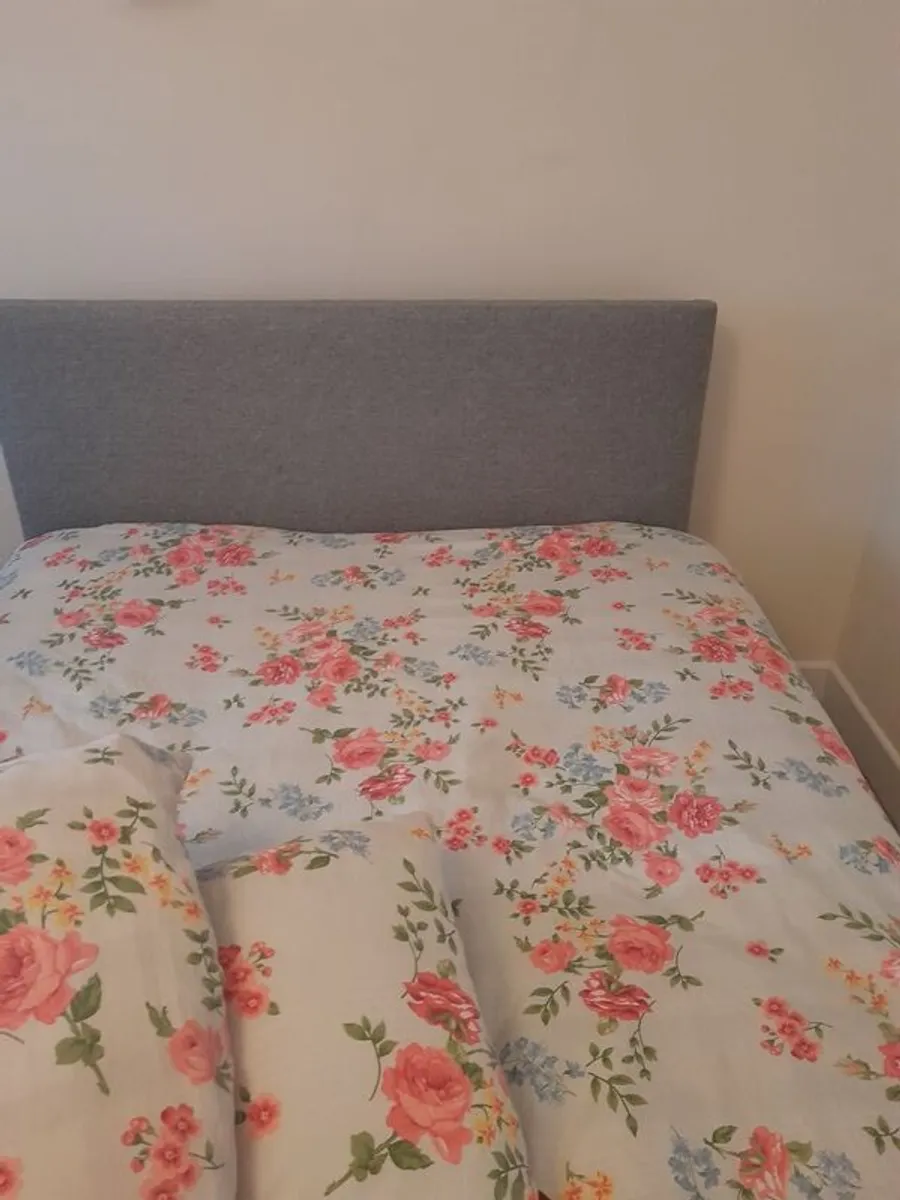 Nice Double Bed with All the betting and Cover - Image 4