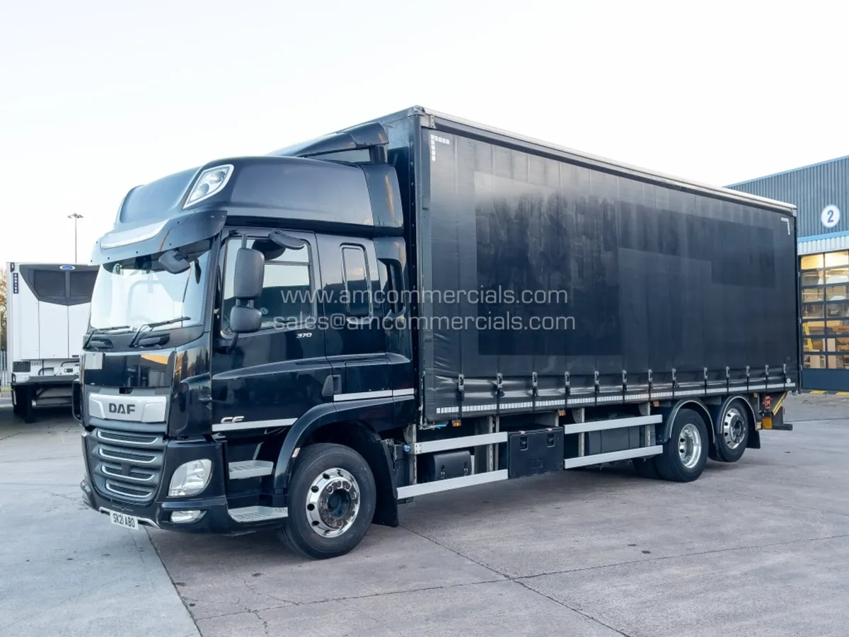 2021 DAF CF 370 CURTAINSIDER - Image 4