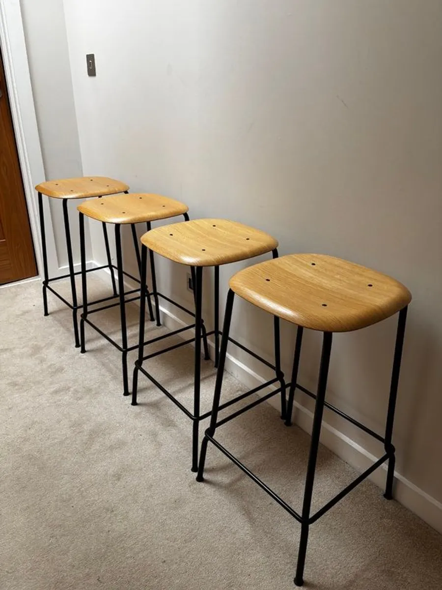Set of 4 Hay bar stools - Image 3