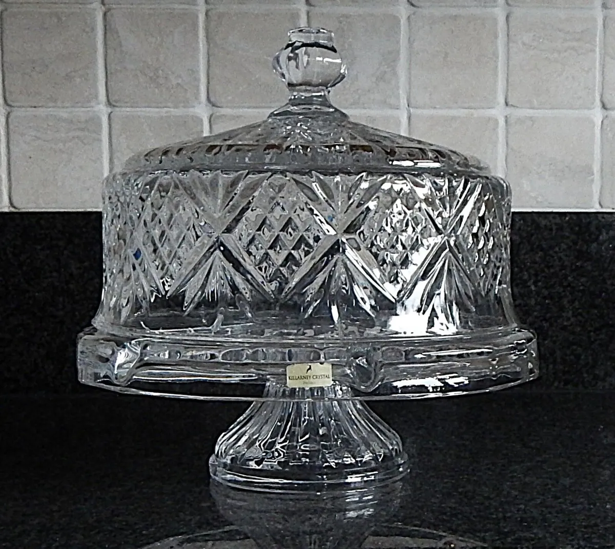 Killarney Crystal Celebration 4 in 1 Cake Stand - Image 1