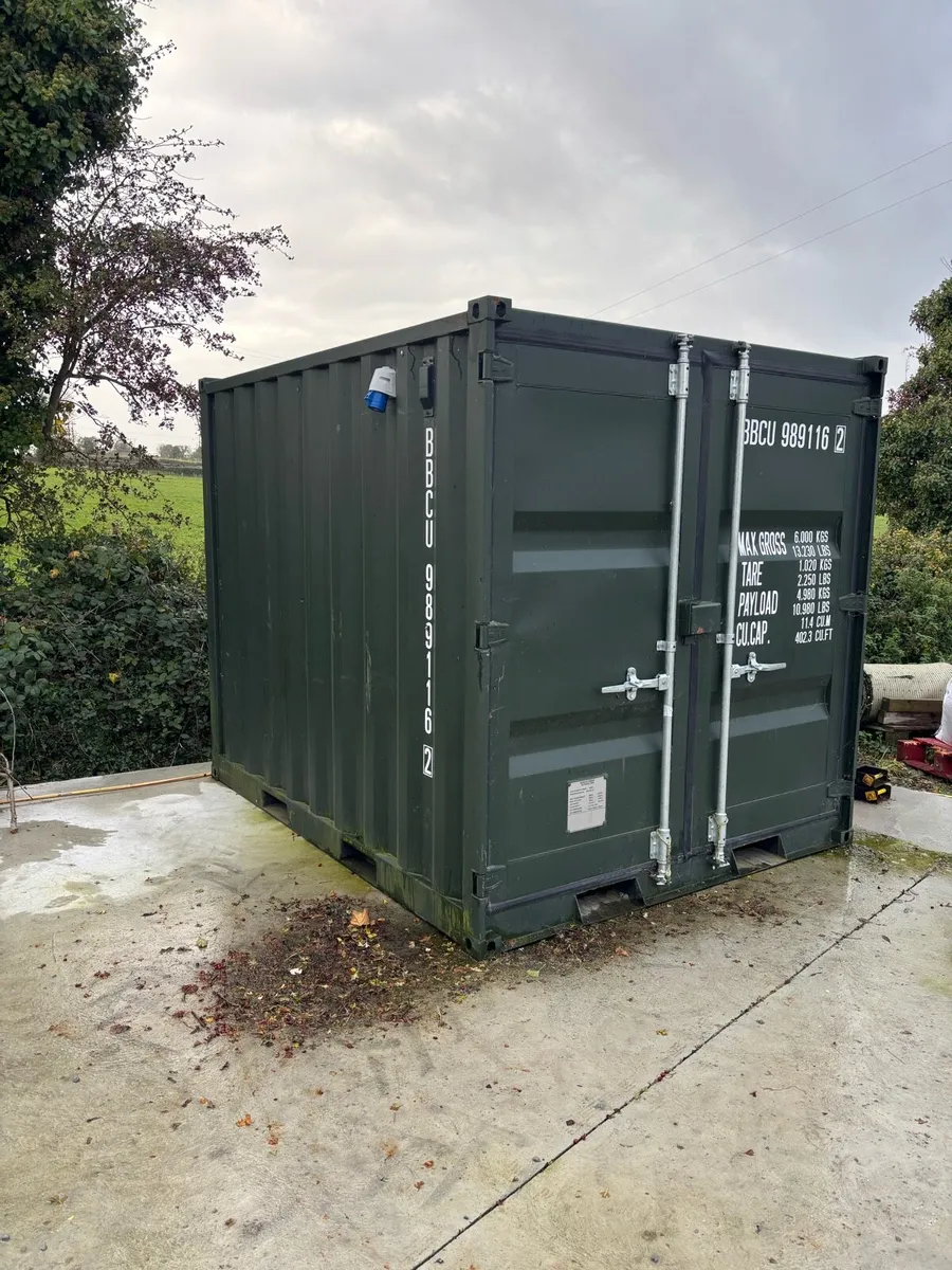 7ft site container/workshop - Image 2