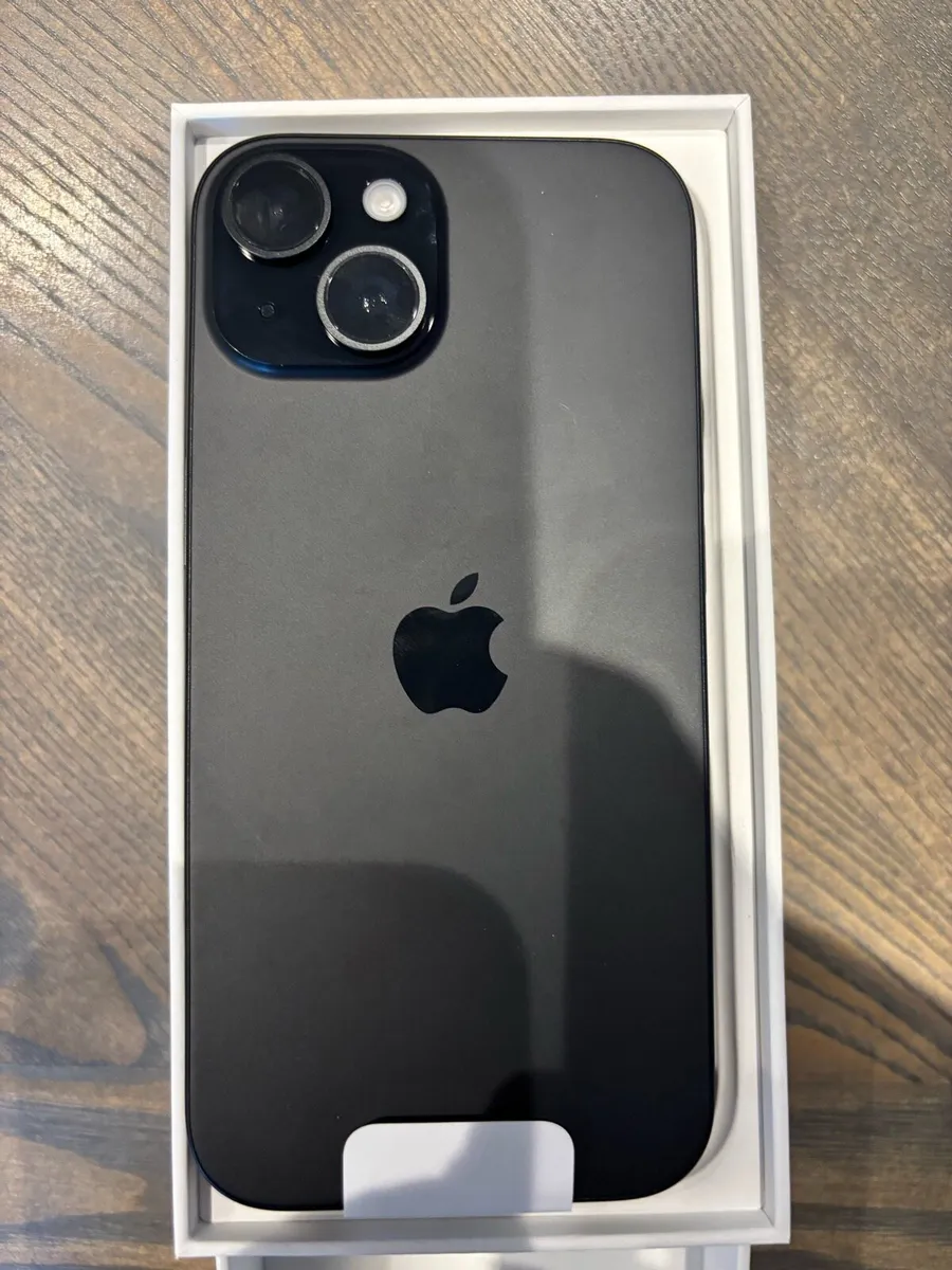 iPhone 15 128GB Black – Brand New - Image 2