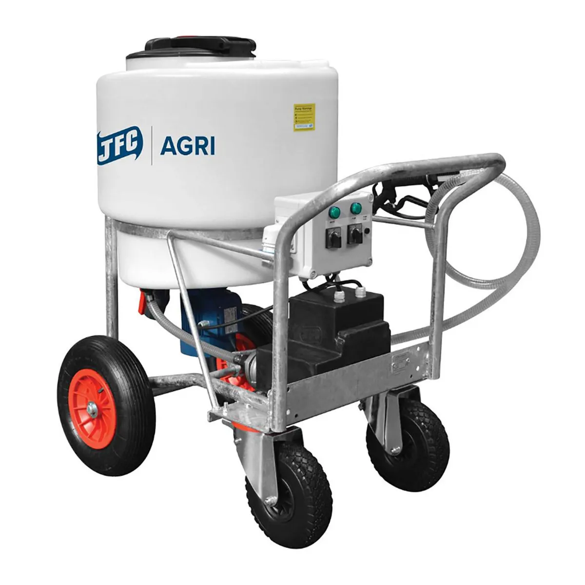 JFC milk cart 180 litre with mixer and Pump - Image 1