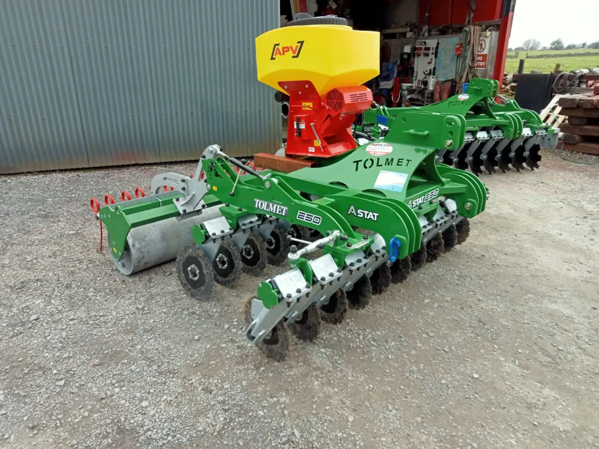 Tolmet disc harrows TAMS APPROVED - Image 1