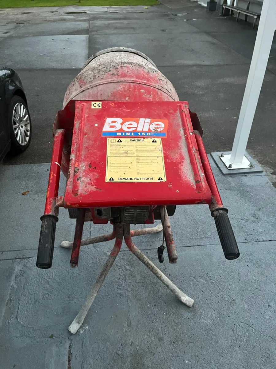 Cement Mixer - Belle Minimix 150 - Image 3
