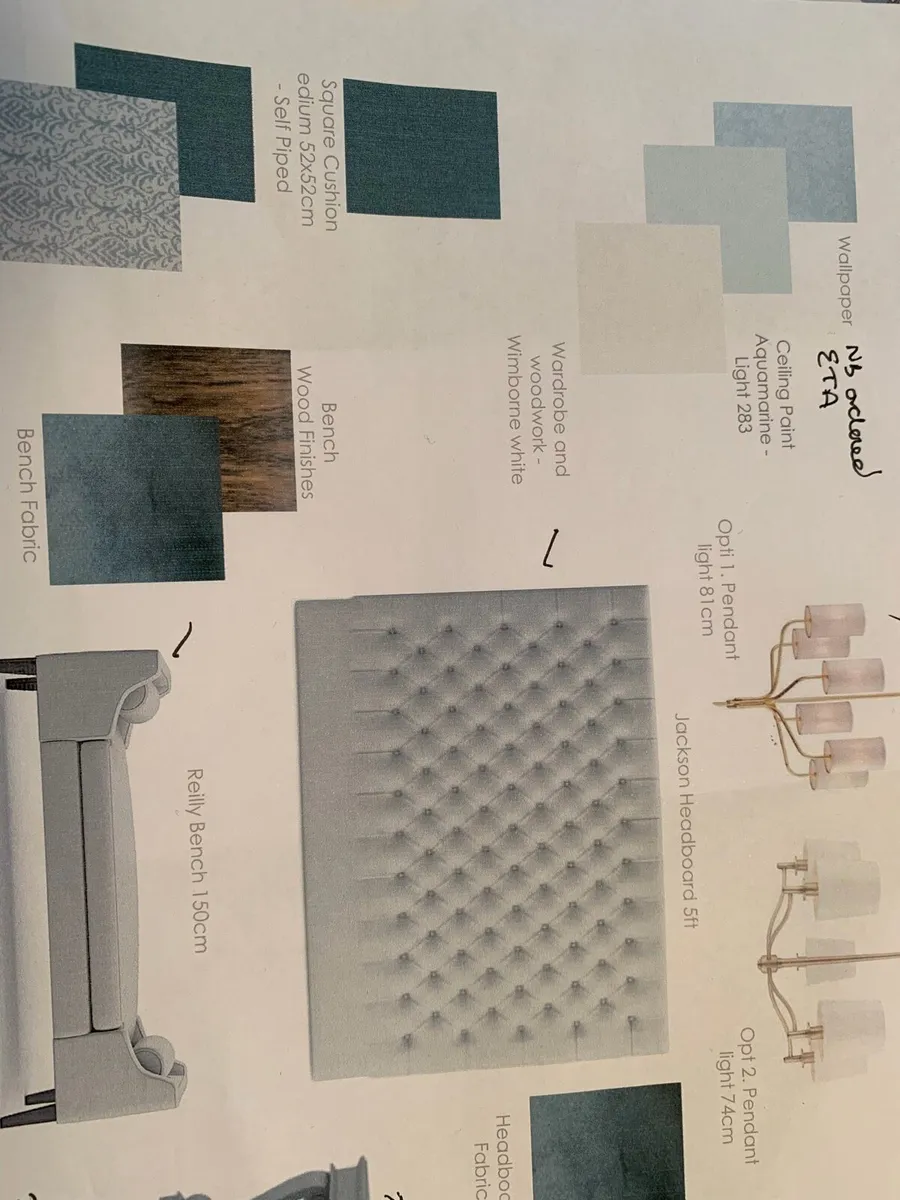 Ventura Design Headboard Divan and Bench - Image 3