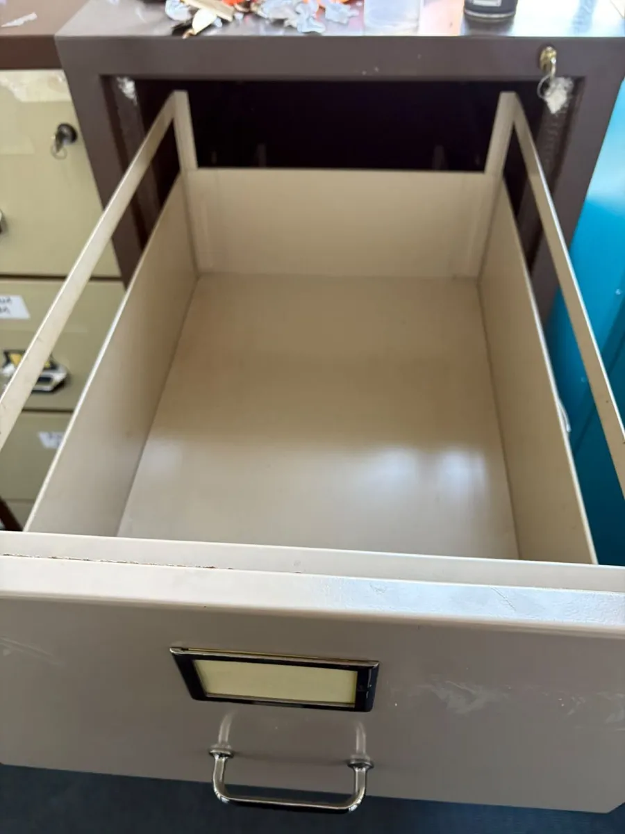 Fire-proof 4 Drawer Filing Cabinets - £700+VAT eac - Image 2
