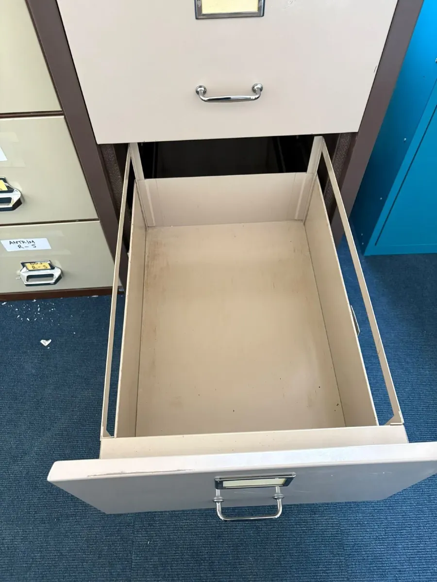 Fire-proof 4 Drawer Filing Cabinets - £700+VAT eac - Image 4