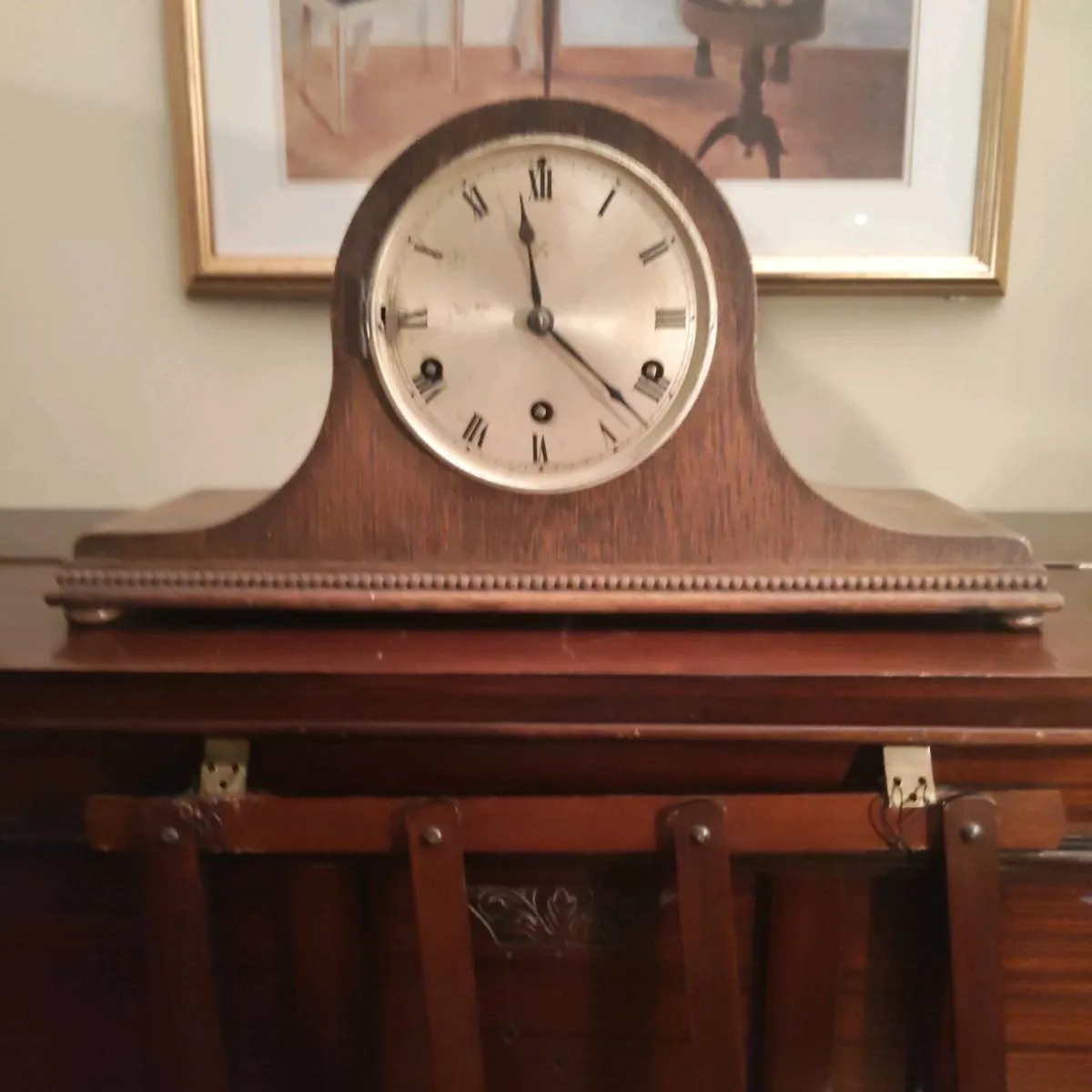 Antique German Mantle clock - Image 1