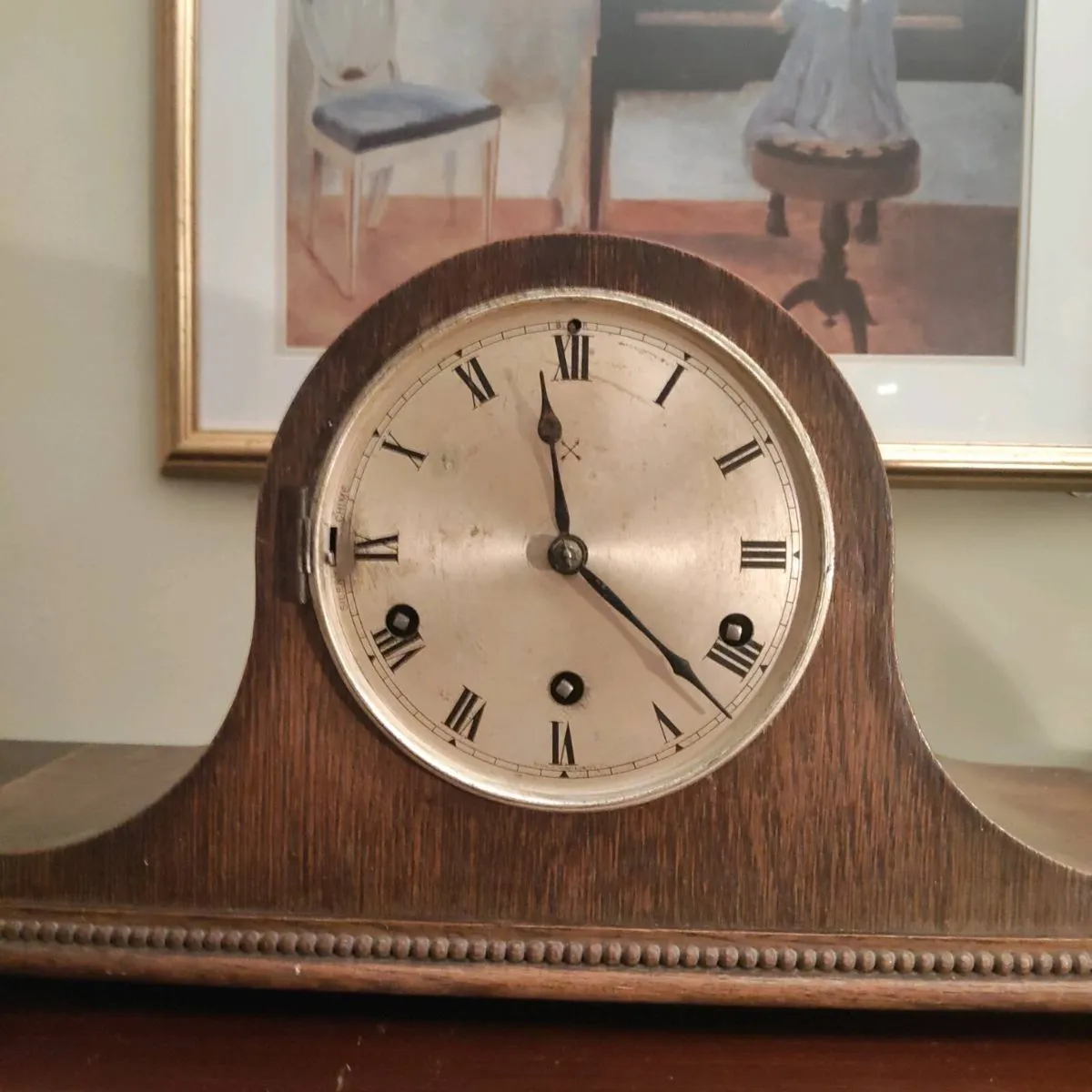 Antique German Mantle clock - Image 2