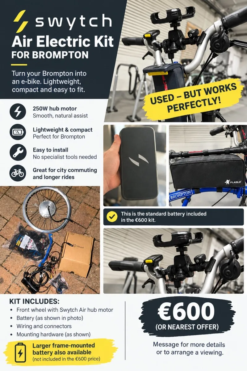Brompton swytch air kit